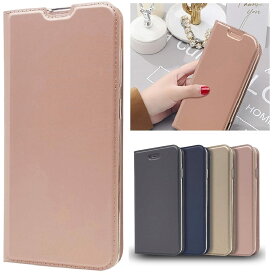 ケース 手帳型 スマホケース 携帯カバー 内蔵マグネット カードポケット スタンド機能 PUレザー 防塵 軽量 超薄型 耐摩擦 人気 選べる4色 ピンク