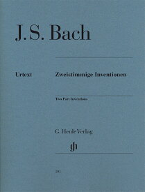 J.S.バッハ: 2声のインヴェンション BWV 772-786/原典版/シェイデラー編/シュナイト運指/ヘンレ社/ピアノ・ソロ