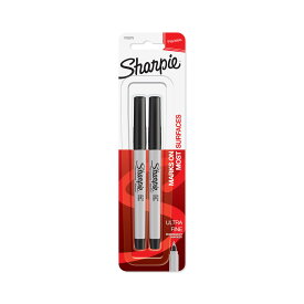 Ultra Fine Point Permanent Markers, 2 Black Markers (Pack of 4; Total of 8 Markers)