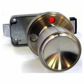 ハイスWC錠 内開 バックセット 53mm シルバー