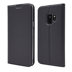 ケース手帳型 手帳型ケース 手帳ケース カバー 内蔵マグネット カードポケット スタンド機能 PUレザー 超薄型 人気 おしゃれ グレー