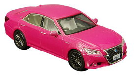 1/64 トヨタ クラウン アスリート G 2014 ピンク 完成品