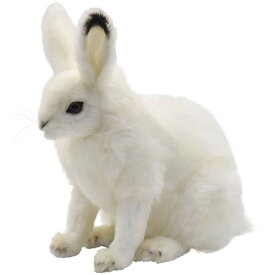 リアルな動物のぬいぐるみ ホッキョクウサギ 30