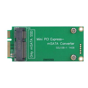 �A�_�v�^�J�[�h�R���o�[�^ Mini PCI-e SATA�s���z��p mSATA SSD����SATA Mini PCIE SSD���C�U�[�J�[�h mSATA 30x50mm SSD���T�|�[�g