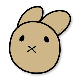 GG3耐ステッカー うさぎ