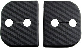 スーパー キャリイ カーボン調ドアストライカーカバー 2PC キャリトラック キャリィトラック キャリートラック キャリィートラック