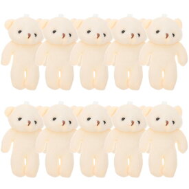 くま ぬいぐるみ ミニ 50個セット キーホルダー付き かわいい 動物 おもちゃ