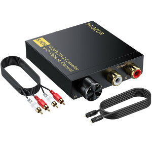 �f�W�^�� to �A�i���O�ϊ� �R���o�[�^�[ ���ʒ����\ Dolby DTS/Dolby AC3 5.1CH PCM2.0�Ή� �����b�LRCA�P�[�u�� ���P�[�u�� USB�P�[�u�� �������t�� DAC ���f�W�^��&�������� RCA�o��