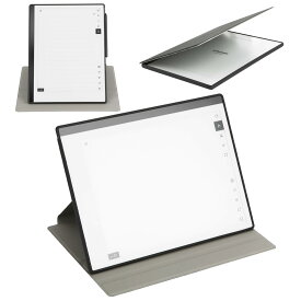 ペーパータブレット用ケース 超軽量ブックフォリオカバーペンホルダー 10.3インチ専用 ブラック