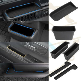 新型 アクセサリー コンソール収納ボック+助手席オープントレイマット+ドア収納ボックスマット+ ドアサイド収納トレイ JF5 JF6型専用内装パーツ