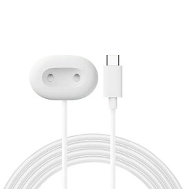 充電ケーブル Pixel Watch 4 対応 TYPE-Cケーブル 磁気吸着 充電器 超高耐久 ホワイト 1本