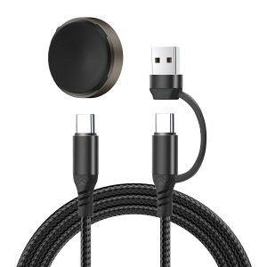 Galaxy Watch�p �[�d�� USB-C�P�[�u���t�� 0.98M ���C���C�����X�[�d �i�C�����ґg �[�d�P�[�u��