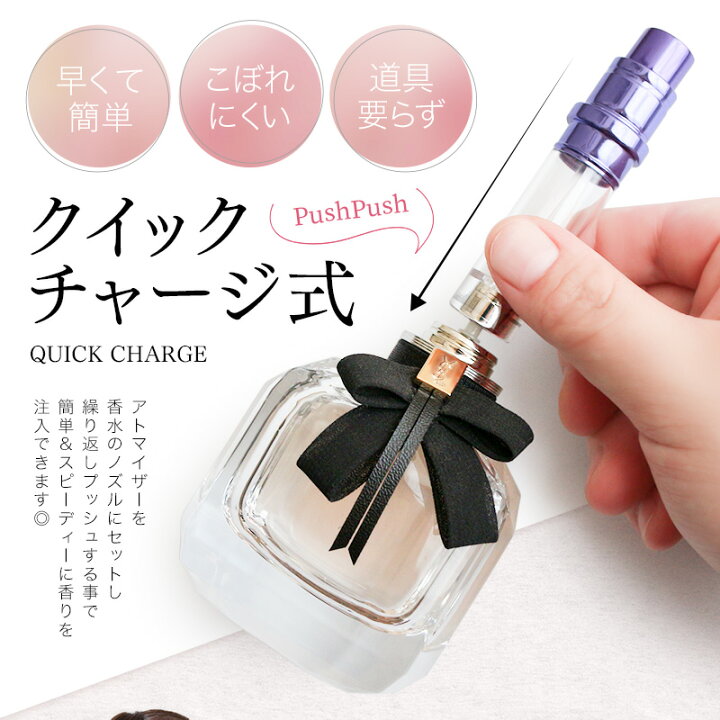 アトマイザー❣️香水 5ml シルバー 底部 香水アトマイザー 旅行 軽量