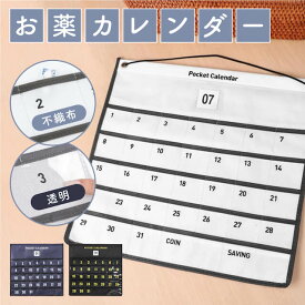 【半永久的に使える】お薬カレンダー 1ヶ月 壁掛け 薬 飲み忘れ防止 超軽量 見やすい 投薬カレンダー 服薬 高齢者 介護 透明 不織布 ウォールポケット ケース ポケット カレンダー くすり おしゃれ 収納 1週間 2週間 おくすり手帳 服薬管理 大きい 父の日 母の日 敬老の日
