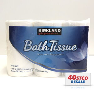 yzJ[NhVOl`[ oXeBbV 6[ 6 o COSTCO KIRKLAND Signature Bath Tissue RXgR gCbgy[p[ _u 43m lC Y
