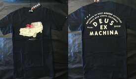 本物正規◆Deus ex Machina デウス◆Tシャツ A100 ピックアップトラック 紺■新品 ヘビーウェイト コットン アメリカ購入