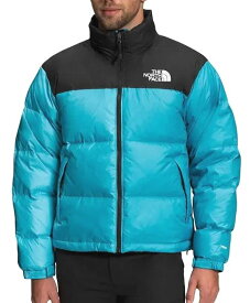 本物正規 ノースフェイス ダウン ジャケット NUPTSE 700FILL NORSE BLUE/黒■新品■1996 RETRO アメリカ限定 メンズ The North Face 3X5