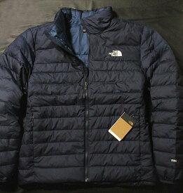 本物正規 ノースフェイス ダウンジャケット ロゴ MINOQUA 550FILL ■SUMMIT NAVY/SHADY BLUE■新品/アメリカ限定 メンズ The North Face