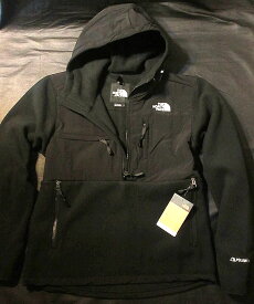 本物正規◆ノースフェイス◆高機能フリース ジャケット/パーカー POLARTEC DENALI ANORAK■黒■新品/アメリカ限定/ THE NORTH FACE デナリ ポーラテック