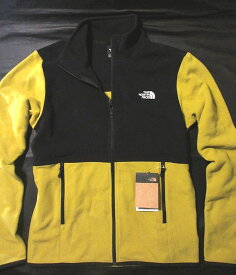 本物正規◆ノースフェイス◆フリース ジャケット TKA GLACIER ■MINERAL GOLD/黒■新品 アメリカ限定/81U/The North Face/メンズ