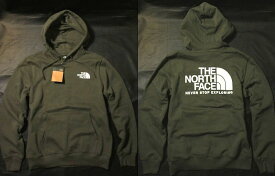 本物正規 ノースフェイス スウェット パーカー THROWBACK NSE■カーキ グリーン■新品 アメリカ限定 21L 裏起毛 The North Face New Taupe Green