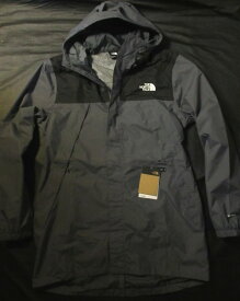 本物正規 ノースフェイス 防水 マウンテン パーカー/コート ANTORA PARKA■グレー 黒■新品■アメリカ限定/VANADIS GREY/BLK/NY7/ The North Face