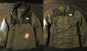 {K m[XtFCX 3in1 }Eep[J[ & ȃWPbg J[L O[ /  LONEPEAK MONTE BRE TRICLIMATEVi t[hE AJ Y The North Face 3WAY