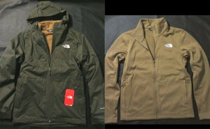 {K m[XtFCX 3in1 }Eep[J[ & gbNWPbg J[LO[ / J[LARROWOOD TRICLIMATEVi AJ Y THE NORTH FACE