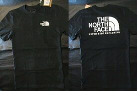 本物正規 ノースフェイス Tシャツ THROWBACK NSE 黒/白■新品■アメリカ限定■KX7 The North Face メンズ 半袖