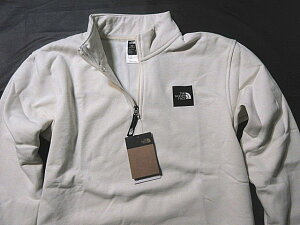 �{�����K���m�[�X�t�F�C�X���n�[�t�W�b�v �X�E�F�b�g BOX HALF DOME1/4ZIP��WHITE DUNE �A�C�{���[���V�i���A�����J����/���n�N��/QLI/The North Face