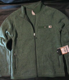 本物正規◆ノースフェイス◆ニット フリース ジャケット GORDON LYONS■杢グリーン■WREATH GREEN■新品/アメリカ限定■17H SWEATER The North Face メンズ