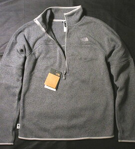 {Km[XtFCX jbg n[tWbv t[X FRONT RANGE 1/2 O[ /MEDIUM GREYVi/AJ聡DYY SWEATER The North Face Y