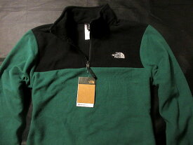 本物正規◆ノースフェイス◆ハーフジップ フリース NEW ANCHOR 1/4ZIP FLEECE■EVERGREEN■新品■アメリカ限定/NL1 /The North Face/メンズ