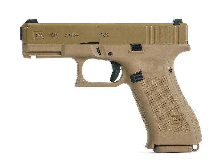 楽天市場】UMAREX G19X TAN ガスブローバックハンドガン本体 (UM3J 