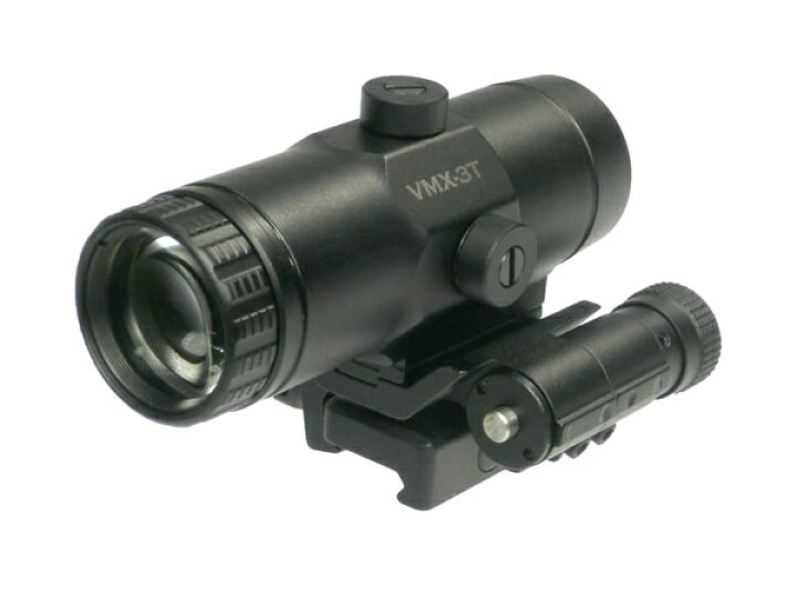 楽天市場】マグニファイア VMX-3T Magnifier w/Flip Mount 3x 