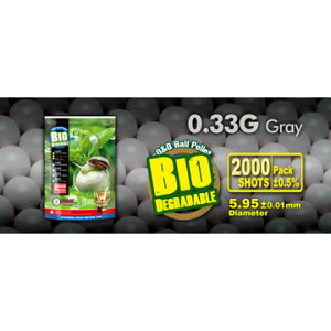G&G ARMAMENT G-07-203 0.33g 2000rd Gray oCIBBe