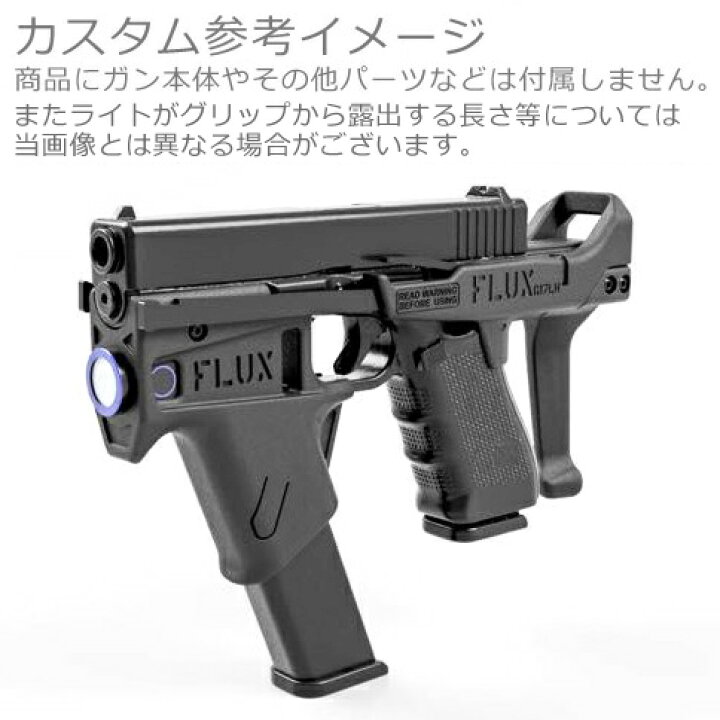 楽天市場】ノーブランドFLUX BRACEタイプ グロック ストック 