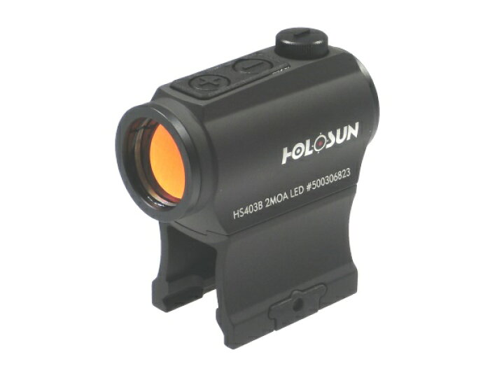 楽天市場】HOLOSUN 実物光学機器 HS403B チューブドットサイト レッド 