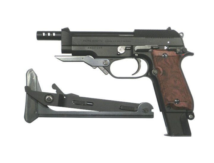 楽天市場 Ksc P0 M93rフォールディングストック ハンドガンパーツ エアガンショップ フォートレス