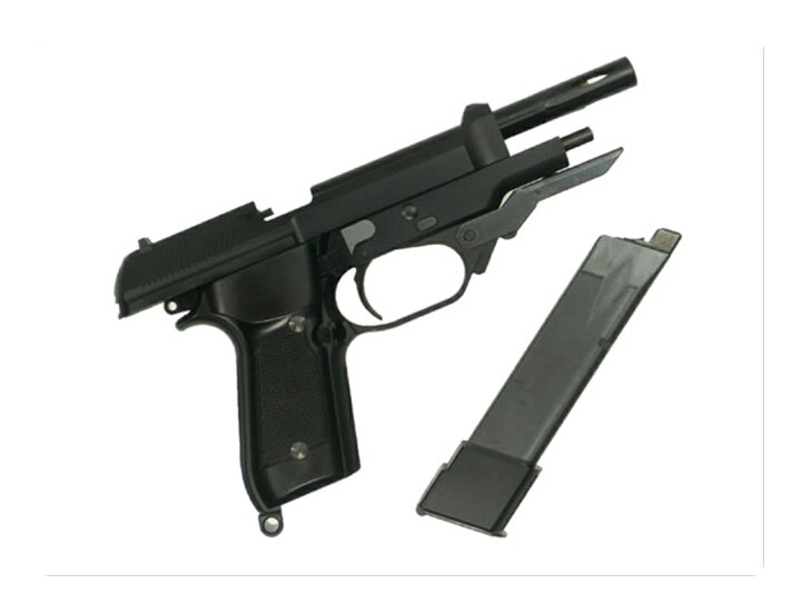 楽天市場】KSC ガスガン M93RC BK ガスブローバックハンドガン本体 