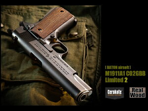 BATON Airsoft M1911A1 Co2u[obN Limited.2 ZR[g ؐObv nhK{ ^jIRo og ~ebh RgKog COD KXK
