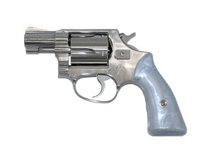 ^iJ[NX KX{o[ S&W M36 Chiefs Special 2inch Square Butt gTravish Model Nickel Finish Version.2 {o[ 18Έȏ