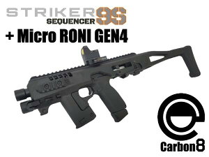 FORTRESS Carbon8 STRIKER-9S SEQUENCER + RONI �R���o�[�W�����L�b�g �g���݊����i Co2�u���[�o�b�N �X�g���C�J�[�i�C�� �J�[�{�l�C�g �J�[�r���L�b�g