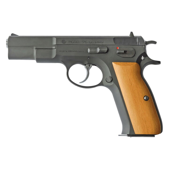 楽天市場】KSC ガスブローバックハンドガン本体 CZ75 1st ウッド 