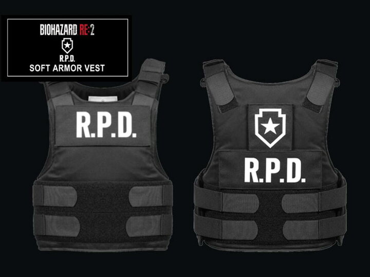 楽天市場】カプコン監修 R.P.D. バイオハザード 支給ソフトアーマー 