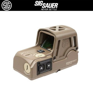 SIG SAUERiVOUEGj  hbgTCg ROMEO9T RED DOT SIGHT DUAL RETICLE 0.5MOA BK/FDE I SOR91001 SOR91002