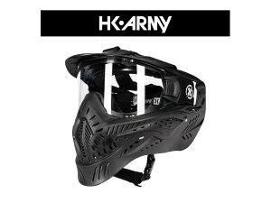 HK Army tFCXK[h HSTL GOGGLE - SINGLE PANE (ANTI FOG) LENS - BK/CLEAR@18Έȏ ToQ[ e