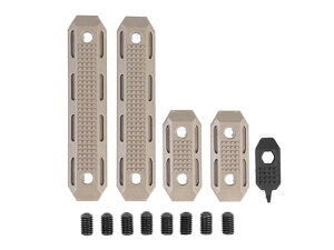 PTS: EP Series EP M-LOK Rail Cover Set ���C���J�o�[ DE�@18�Έȏ� �T�o�Q�[ �e