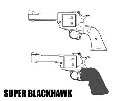 新製品予約 2026年1月頃 10/13締切 マルシン 6mmBBガスリボルバー スーパーブラックホーク 4.62インチ 各種