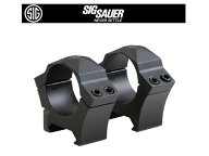 SIG SAUER 実物 ALPHA1 スコープマウントリング 30mm HIGH BK　18歳以上 サバゲー 銃 シグザウエル